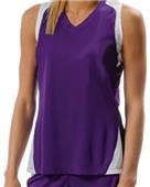 A4 Women's Moisture Management Racer Back Jerseys A4 Women's Moisture Management Racer Back Jerseys