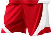 A4 Women's Moisture Management Color Block Shorts A4 Women's Moisture Management Color Block Shorts