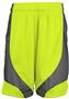 A4 Girls Moisture Management Color Block Short