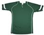 A4 Youth 2-Button Power Mesh Baseball Top