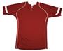A4 Youth 2-Button Power Mesh Baseball Top