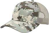 Richardson Adjustable Mesh Snap Back Camo Caps