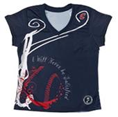Combat Lisa Fernandez V-Neck Shirts