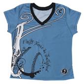 Combat Lisa Fernandez V-Neck Shirts