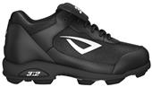 3n2 Rookie Youth Softball Baseball Cleats Black