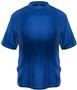 KZONE Cool Short Sleeve Shirt Loose Fit Royal