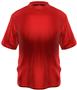 KZONE Cool Short Sleeve Shirt Loose Fit Red