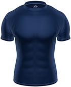 3n2 KZONE Cool Short Sleeve Shirt Tight Fit Navy