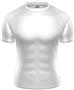 KZONE Cool Short Sleeve Shirt Tight Fit White