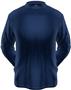 KZONE Cool Long Sleeve Shirt Loose Fit Navy