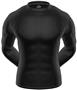 KZONE Cool Long Sleeve Shirt Tight Fit Black