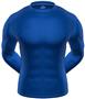 KZONE Cool Long Sleeve Shirt Tight Fit Royal