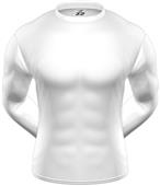 3n2 KZONE Cool Long Sleeve Shirt Tight Fit White