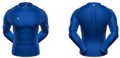 3n2 KZONE Warm Long Sleeve Shirt Tight Fit Royal