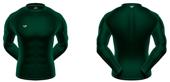 3n2 KZONE Warm Long Sleeve Shirt Tight Fit Forest