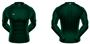 KZONE Warm Long Sleeve Shirt Tight Fit Forest