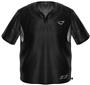 3n2 Short Sleeve Bullpen Baseball Pullover Black