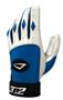 3n2 Spandex Lycra Batting Gloves Royal/White