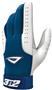 3n2 Sheepskin Leather Pro Bat Gloves Navy/White