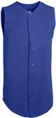Teamwork Squeeze Play Button Sleeveless Jersey