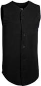 Teamwork Squeeze Play Button Sleeveless Jersey