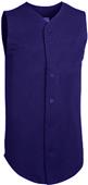 Teamwork Squeeze Play Button Sleeveless Jersey