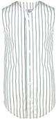 Teamwork Baseline Pinstripe Poly Sleeveless Jersey Teamwork Baseline Pinstripe Poly Sleeveless Jersey