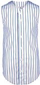 Teamwork Baseline Pinstripe Poly Sleeveless Jersey Teamwork Baseline Pinstripe Poly Sleeveless Jersey