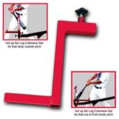 Baseball Power Drive Tee Leg Extension Bar
