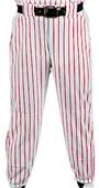 Teamwork Pinstripe Polyester Baseball Pants Teamwork Pinstripe Polyester Baseball Pants
