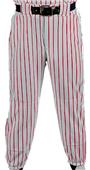 Teamwork Pinstripe Polyester Baseball Pants
