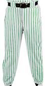 Teamwork Pinstripe Polyester Baseball Pants Teamwork Pinstripe Polyester Baseball Pants