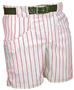 ADULT Pinstripe 14oz Polyester Baseball Shorts