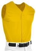 Pro Mesh Youth Full Button Sleeveless Jerseys