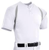Captain 2 Youth Two Button Placket Baseball Jersey Captain 2 Youth Two Button Placket Baseball Jersey