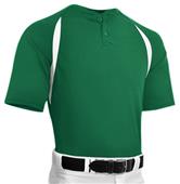 Captain 2 Youth Two Button Placket Baseball Jersey Captain 2 Youth Two Button Placket Baseball Jersey