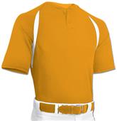 Captain 2 Youth Two Button Placket Baseball Jersey Captain 2 Youth Two Button Placket Baseball Jersey