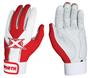 Worth Toxic Sheep Leather Batting Gloves Scarlet