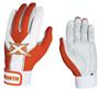 Worth Toxic Sheep Leather Batting Gloves Orange
