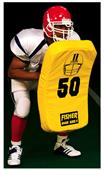 Fisher HD150 Curved Body Football Hand Shields Fisher HD150 Curved Body Football Hand Shields