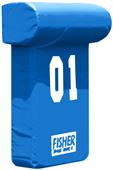 Fisher 4 Man Football Bull Sleds w/ "T" Pads