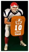 Fisher HD100 Curved Body Football Hand Shields Fisher HD100 Curved Body Football Hand Shields
