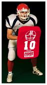 Fisher HD100 Curved Body Football Hand Shields Fisher HD100 Curved Body Football Hand Shields