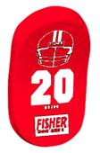Fisher HD200 Curved Body Football Hand Shields Fisher HD200 Curved Body Football Hand Shields