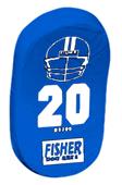 Fisher HD200 Curved Body Football Hand Shields Fisher HD200 Curved Body Football Hand Shields