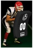Fisher 10003 Curved Body Football Hand Shields Fisher 10003 Curved Body Football Hand Shields