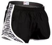 Soffe Juniors Zebra Print Team Shorty Shorts Soffe Juniors Zebra Print Team Shorty Shorts