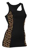 Soffe JR. Leopard Print Prima Tank Top Tight Fit Soffe JR. Leopard Print Prima Tank Top Tight Fit