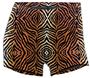 Soffe Tiger Print Compression 3" Shorts 093VPR