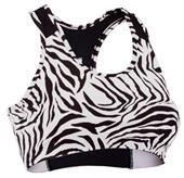 Soffe Junior Zebra Print Sports Bras Soffe Junior Zebra Print Sports Bras